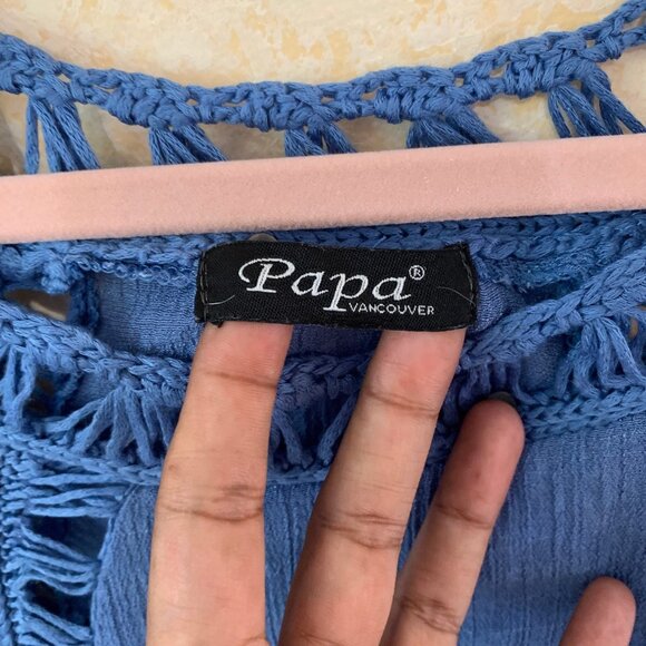 2️⃣ for 🔟 Vintage Papa Vancouver Summer Crochet top - Picture 2 of 3